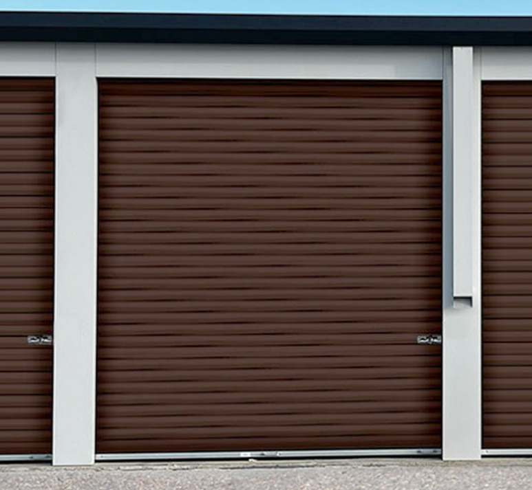 Trac-Rite Roll Up Door – Brown