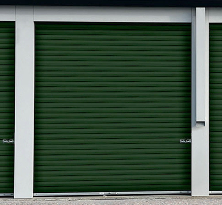 Trac-Rite Roll Up Door – Green